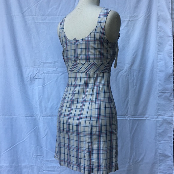 Fitted Plaid Dress - Picture 3 of 3